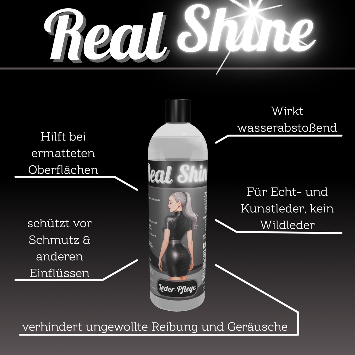Realshine Leder-Pflege 250ml