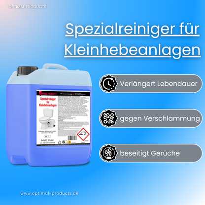 Spezialreiniger für Kleinhebeanlagen