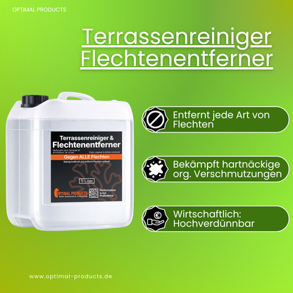 Flechtenentferner & Terrassen- und Steinreinger