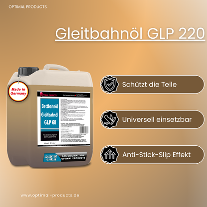 Bettbahn- / Gleitbahnöl GLP 220